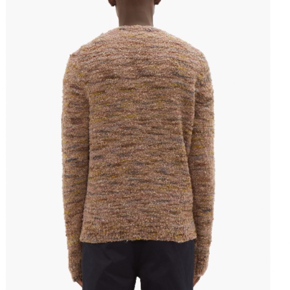 [RAG & BONE] Brock Marled-bouclé Wool-blend Sweater In Brown Multi - Picture 6 of 7